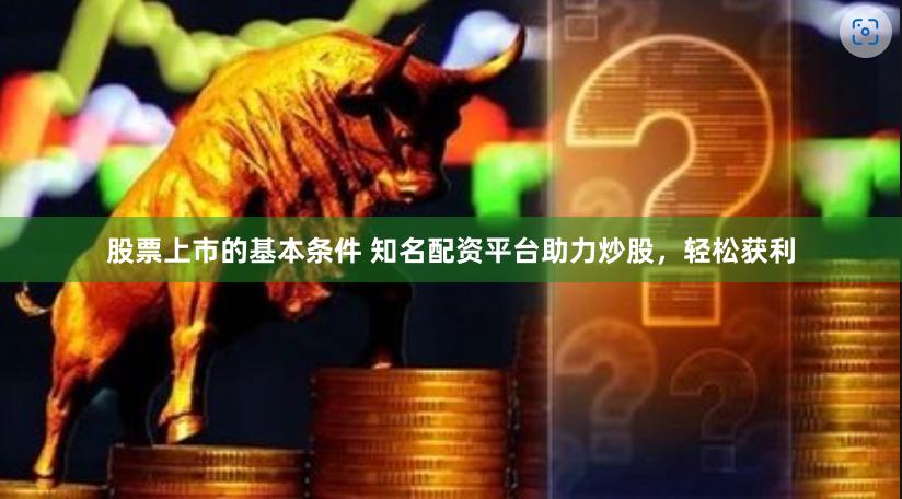 股票上市的基本条件 知名配资平台助力炒股，轻松获利