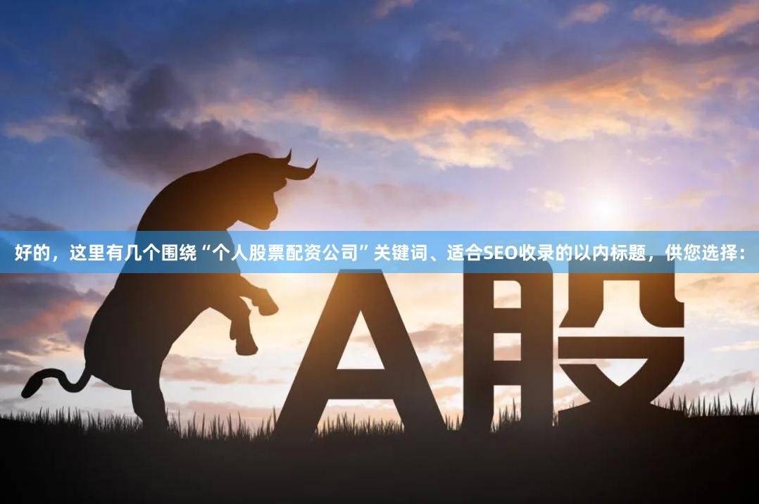 好的，这里有几个围绕“个人股票配资公司”关键词、适合SEO收录的以内标题，供您选择：